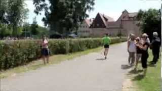 preview picture of video '2. Citytriathlon Dinkelsbühl 2013 - Wechsel zum Laufen'