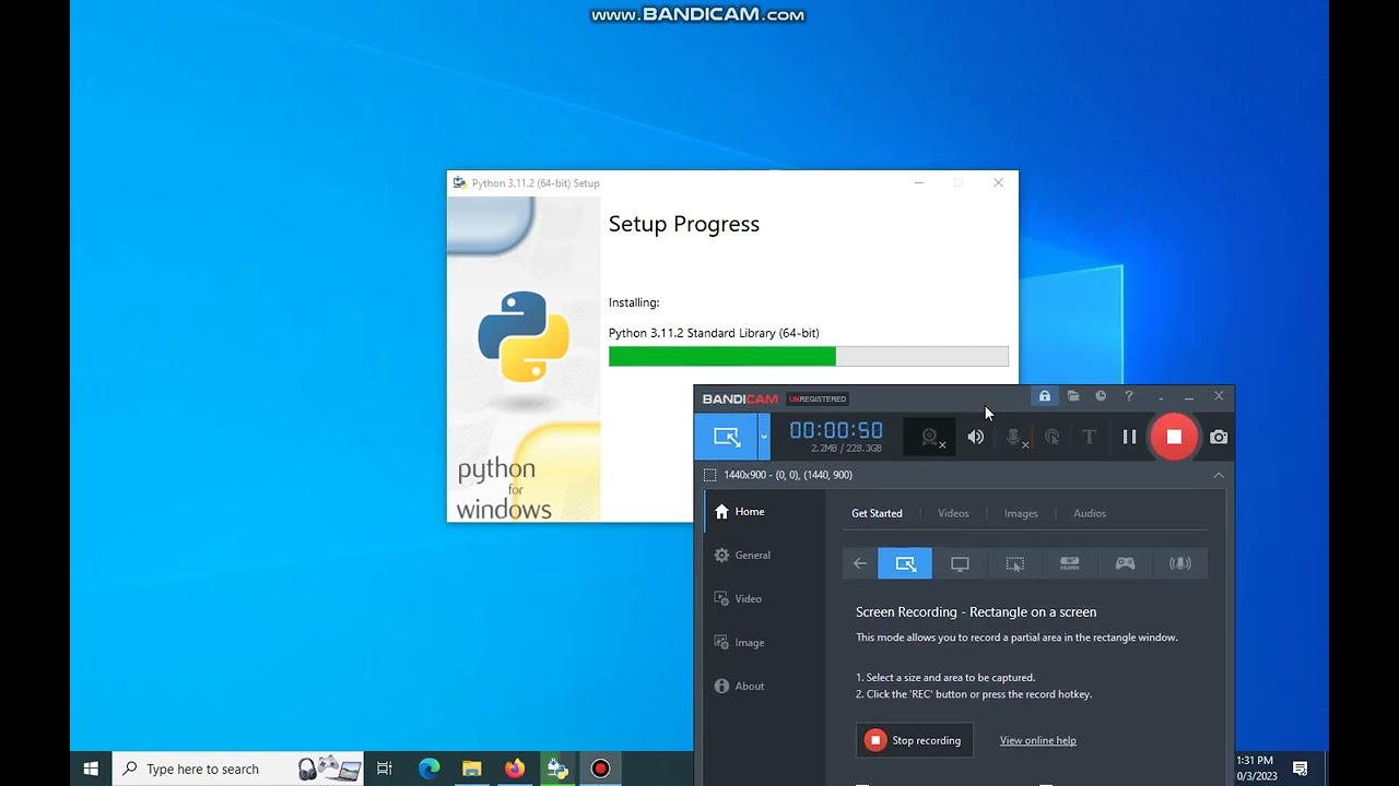 Python is a high-level,interpreted programming language known for its simplicity & readability.