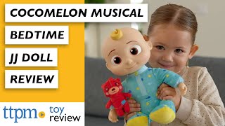 YouTube thumbnail: CoComelon Musical Bedtime JJ Doll from Jazwares | Nursery Rhymes and Kid Songs