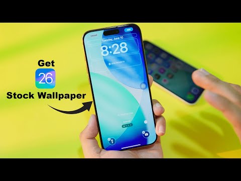 How to Get iOS 26 Stock Wallpaper on ANY iPhone