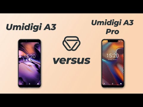 Umidigi A3 vs Umidigi A3 Pro - Vergleich der wichtigsten Unterschiede auf deutsch