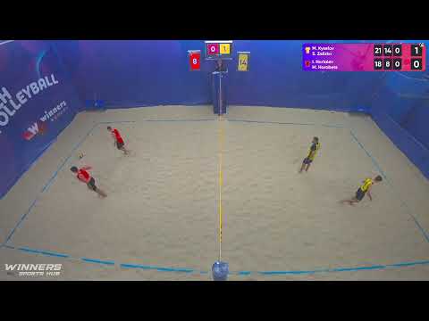 21:00 M. Kyselov / S. Zalizko - I. Horiaiev / M. Horobets 13.08.2022 | Winners Beach Volleyball