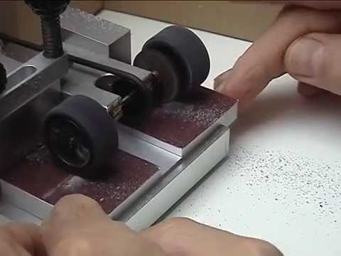 Einfache Absaugung für Reifenschleifmaschine