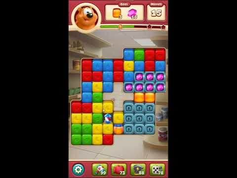 Toon Blast Level 3398 - NO BOOSTERS 🐻🐺🐱 | SKILLGAMING ✔️