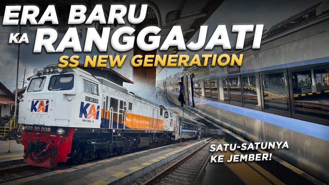 EKONOMI 2026 ANTI DUDUK TEGAK‼️ Era Baru KA Ranggajati New Generation #1