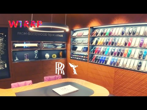 Amazing Rolls Royce VIP Showroom Atelier Secret Sanctum Special Rolls-Royce Scent Rolls Royce London