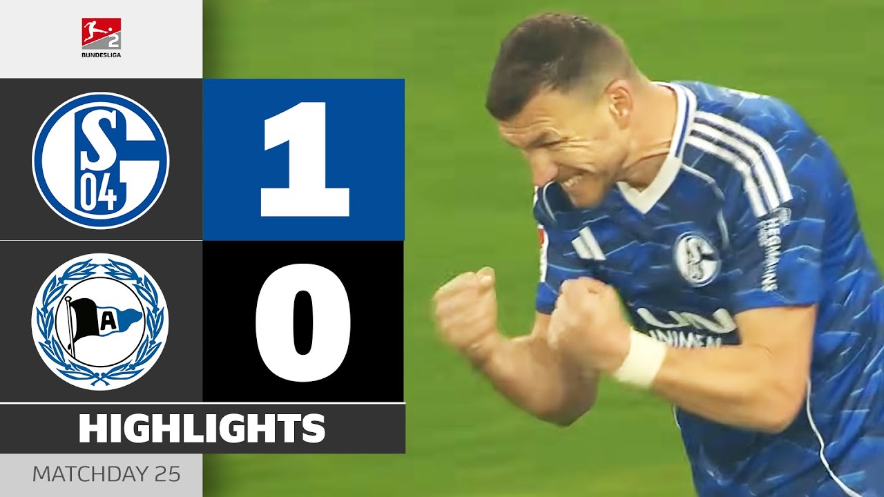 Schalke 04 vs Arminia Bielefeld Highlights