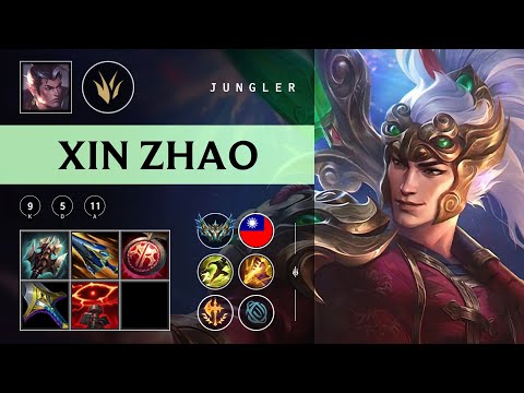 Xin Zhao Jungle vs Jarvan IV - TW Challenger Patch 25.24