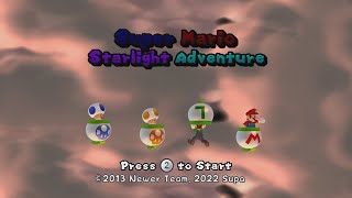Super Mario Starlight Adventure.Wii  Worlds 1-6 Full Game 100%