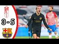 Granada Vs Barcelona full Match Highlight (3-5)  Drama Match