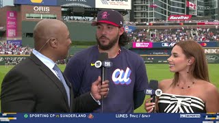 🇲🇽💪 Mexican Pride, Andrés Muñoz enjoys being at the All-Star Game on FOX Deportes | MLB 2025