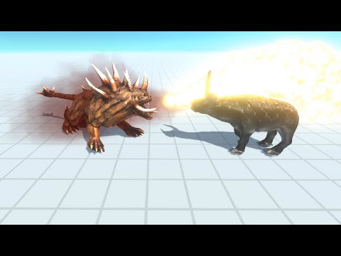 Breathe Fight - Hellhound vs Gorgon : Animal Revolt Battle Simulator