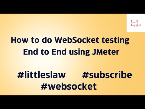 How to do Websocket protocol testing | End to End | JMeter #jmeter #websocket #websockettesting