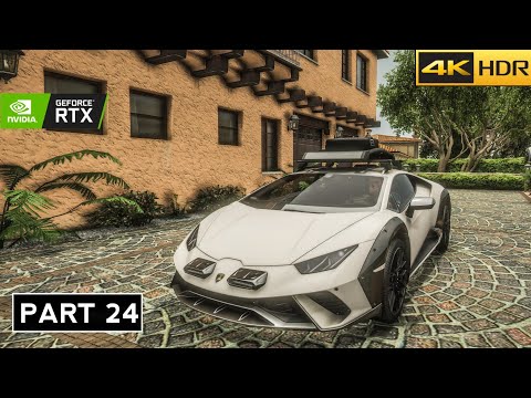 GTA 5 Enhanced 4k Ultra Realistic Graphics Gameplay Walkthrough- Part 24 -[4k 60FPS] - No Commentary