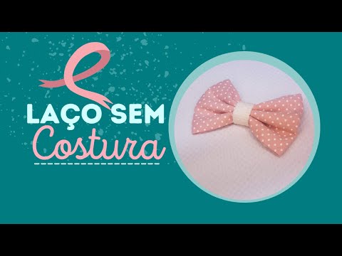 #004 - LAÇO SEM COSTURA - BONECAS DE PANO