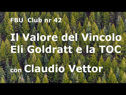FBU Club nr 42. Il valore del vincolo, con Claudio Vettor
