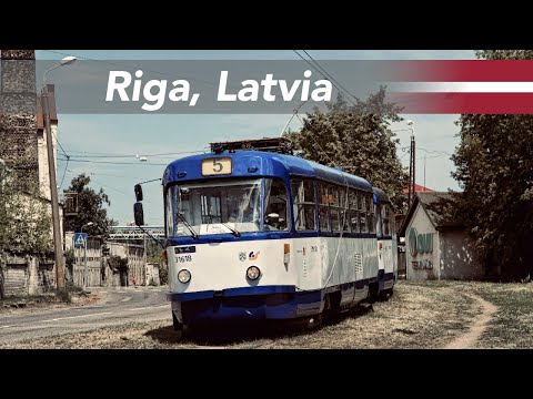 🇱🇻 Trams in Riga