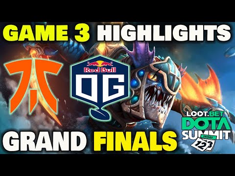 Fnatic vs OG.Seed Game 3 Highlights Dota Summit 12 Grand Finals