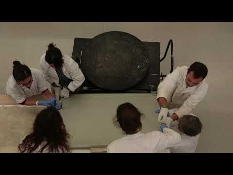 Restauració del Mosaic Can Pau Birol (Girona, segle III)