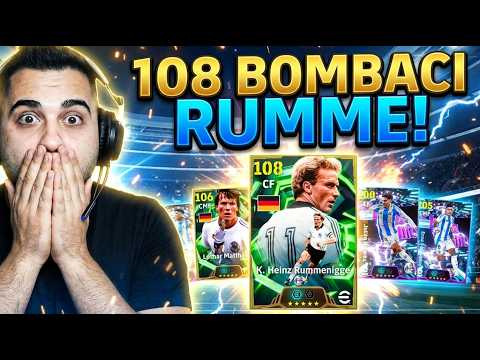 OHAA!! BOMBACI RUMME GELDİ! 💣 108 Rummenige, 106 Matthaus, Alvarez ve Enzo F. Top Açılımı + Deneme!🔥