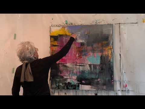 Reveal the Existing Painting Under the Wash of Black Gesso