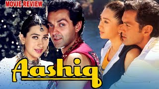 Aashiq 2001 Hindi Romantic Movie Review | Bobby Deol | Karisma Kapoor | Anupam Kher | Johnny Lever