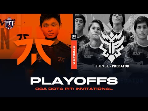Fnatic vs Thunder Predator Game 1 (BO3) | OGA Dota Pit Invitational