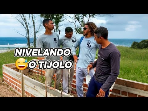 Leveling the brick 😅