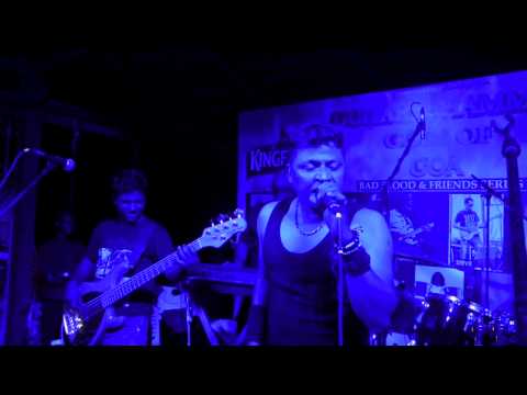 Goan Band " Bad Blood " - LIVE at Guitar & Hammer Gods of GOA 2015