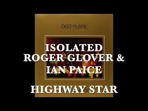 Deep Purple - Isolated - Roger Glover & Ian Paice - Highway Star - Made In Japan