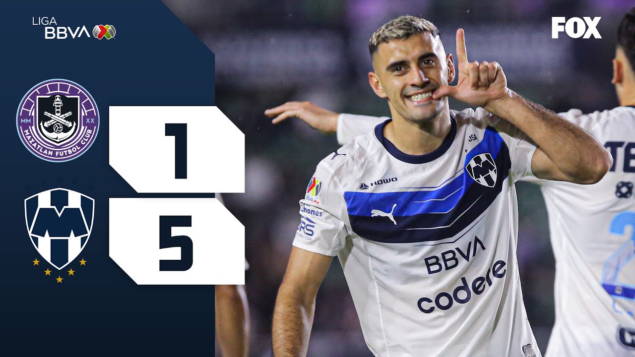 Mazatlán vs CF Monterrey Highlights