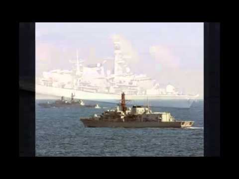 HMS Argyll escorts heavily armed Russian vessel as tensions heighten