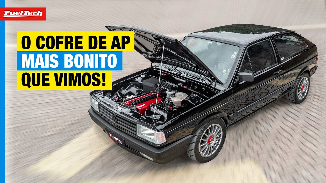 Gol 20v Turbo 600cv é lotado de detalhes exclusivos!