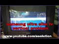 Samsung Ultra Slim Tv Vertical Problem
