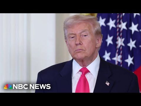 Trump reacts after Senate's unanimous approval of Epstein bill