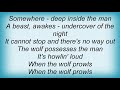 Axxis - The Wolf Lyrics