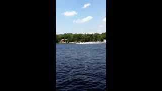 preview picture of video 'Dave Ray - River Racer Class Drags; Gravenhurst, ON 2013'