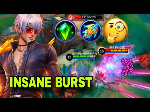 GUSION INSANE BURST DAMAGE BUILD 2026 | ONE-SHOT COMBO GAMEPLAY | MLBB 🔥