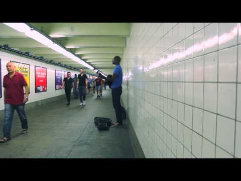 Damiyr - Who Am I To Say (Hope) in the subway! So Beautiful!!!!!