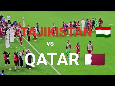 Last Minutes | Tajikistan vs Qatar | AFC Asian Cup Qatar 2023 | Group A | Tajikistan 0 : 1 Qatar