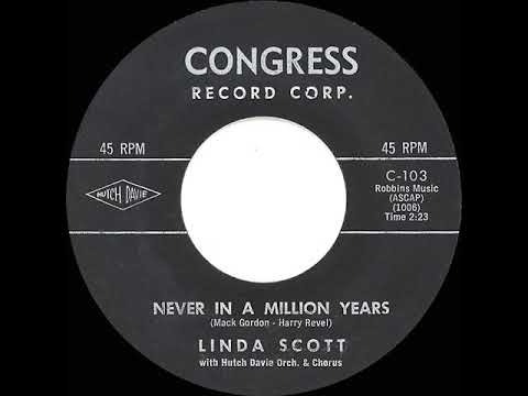 1962 HITS ARCHIVE: Never In A Million Years - Linda Scott