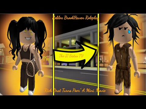 Spoiled Brat Turns Poor! (Roblox Brookhaven RP)