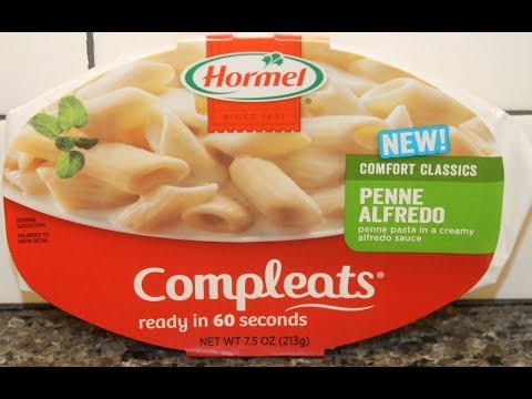 Hormel Compleats Comfort Classics Penne Alfredo Review