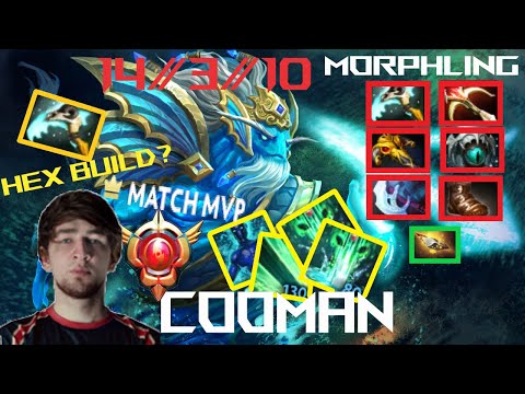 Cooman Morphling Carry Gameplay Patch 7.31b - Dota 2 Full Gameplay Player Perspective