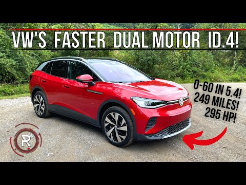 The 2022 VW ID.4 Dual Motor AWD Is A Quick & Affordable Electric Long Range SUV