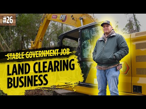Thomas Left a Stable Government Job to Launch a LAND CLEARING Business