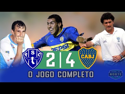 60 MIL PESSOAS NO MANGUEIRÃO! | Paysandu 2 x 4 Boca Juniors | Libertadores 2003 | JOGO COMPLETO