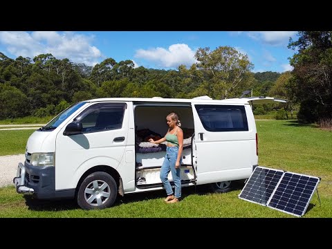 Toyota Hiace van tour after living in it for 2.5 years