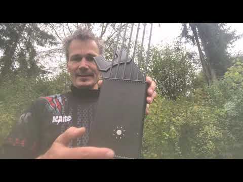 Schmaler innovativer Seitenköcher in Top Qualität. Handarbeit /Awesome Leatherwork Bogenschießen