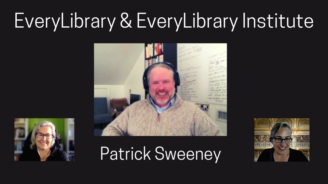 The Book Cougars talk with Patrick Sweeney of EveryLibrary & EveryLibrary Institute
